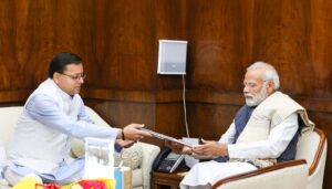 CM Dhami Met PM